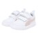 プーマ（PUMA）ジュニア スニーカー スポーツシューズ コートフレックス グリッツ inf ホワイト 40838201 スポーツ カジュアル シューズ