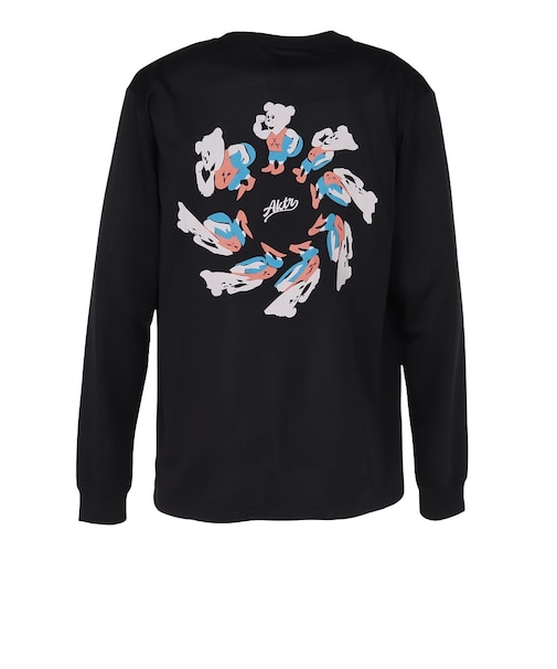 アクター（AKTR）バスケットボールウェア TN 長袖Tシャツ 225-022005 BK