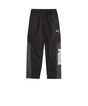 プーマ（PUMA）キッズ アクティブ スポーツ トリコット ライニング ウーブン パンツ 529554 01 BLK
