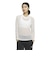 アディダス（adidas）ソフト リュクス レギュラーフィット メッシュ長袖Tシャツ MME67-KG9421
