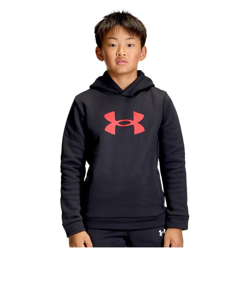アンダーアーマー（UNDER ARMOUR）ジュニア アーマーフリース ビッグロゴ フーディー 6013846 001