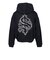 Spray Cross Rhinestone ジップフーディ 2621-08113-00900