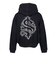 Spray Cross Rhinestone ジップフーディ 2621-08113-00900