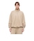 ダンスキン（DANSKIN）コージースウェット ハーフジップ トップ DSWH226019-BEIGE