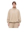 ダンスキン（DANSKIN）コージースウェット ハーフジップ トップ DSWH226019-BEIGE