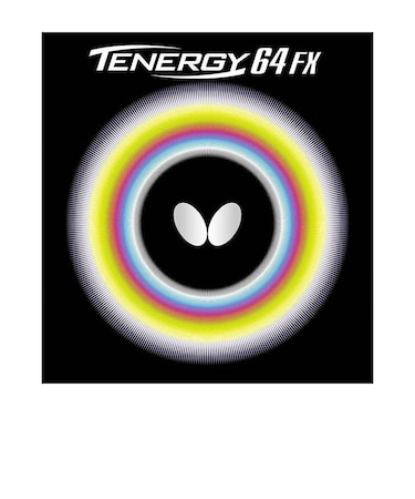 バタフライ（Butterfly）卓球ラバー テナジー 64FX 赤 05920