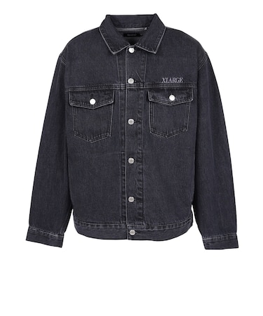 エクストララージ（XLARGE）デニム ジャケット 101253021006-BLACK