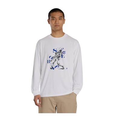 ニューバランス（new balance）大谷翔平グラフィック長袖Tシャツ2 MT61I3WYWT