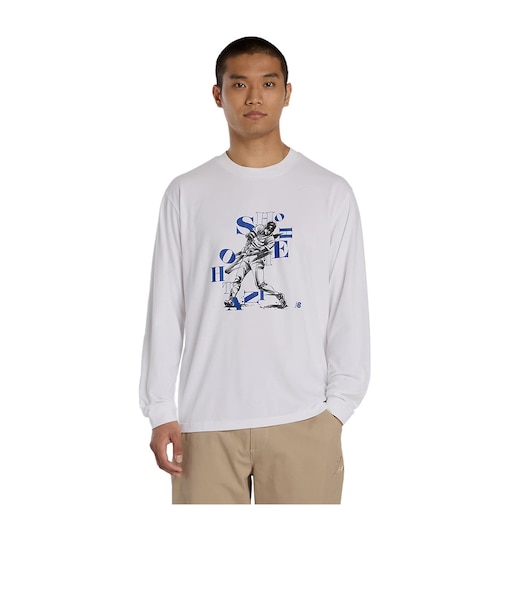 ニューバランス（new balance）大谷翔平グラフィック長袖Tシャツ2 MT61I3WYWT
