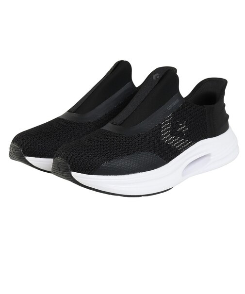 コンバース（CONVERSE）スニーカー スポーツシューズ ケイブスター スリットスライド スリップオン BLK ブラック 33600501 スポーツ カジュ…