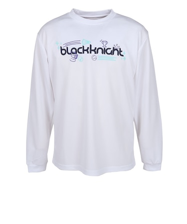 バドミントンウェア ドライ長袖Tシャツ T-6202U-WHT