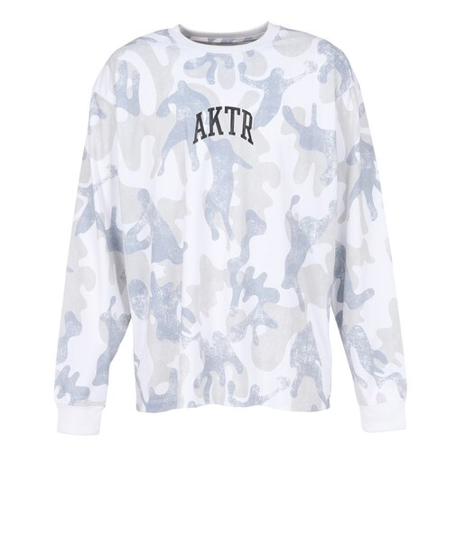 アクター（AKTR）バスケットボールウェア PC 長袖Tシャツ 225-019005 WH
