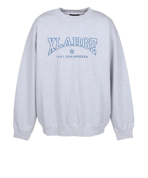 エクストララージ（XLARGE）BRIDGE LOGO クルーネック スウェット