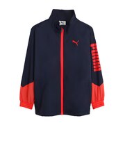 プーマ(PUMA)ボーイズ アクティブ スポーツトリコット ライニング ウーブン ジャケット 529553 06 NVY