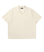 エクストララージ(XLARGE)半袖レースシャツ 101262014005-OFF WHITE