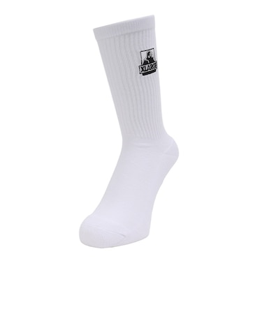 エクストララージ（XLARGE）OG EMB ソックス 101254054003-WHITE