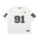 エクストララージ（XLARGE）フットボール JERSEY 半袖Tシャツ 101262013001-WHITE