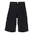 エクストララージ（XLARGE）ステッチ ロゴ デニムショーツ 101261031016-BLACK
