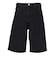 エクストララージ（XLARGE）ステッチ ロゴ デニムショーツ 101261031016-BLACK