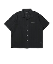 エクストララージ（XLARGE）半袖レースシャツ 101262014005-BLACK