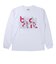 バドミントンウェア ドライロングTシャツ T-6201U-WHT