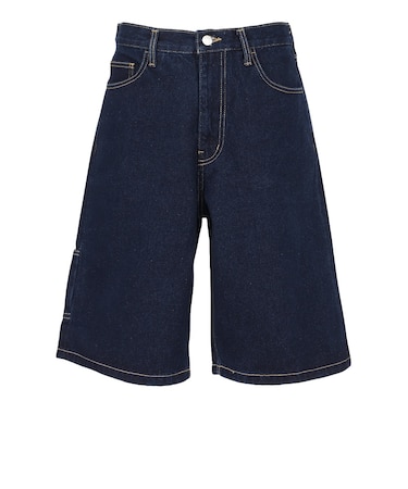 エクストララージ（XLARGE）ステッチ ロゴ デニムショーツ 101261031016-INDIGO