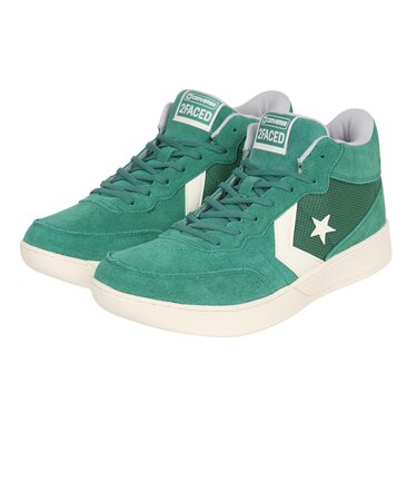 コンバース（CONVERSE）バスケットシューズ バッシュ 2フェイスド MD GR/WT 33500551