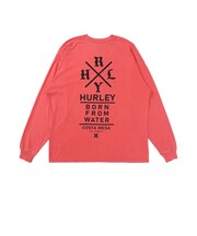 ハーレー（HURLEY）ピグメント オーバーサイズ ロングスリーブTシャツ MCLS262031-PNK