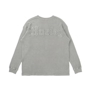 ハーレー(HURLEY)サーマル ピグメント オーバーサイズ ロングスリーブTシャツ MCLS262025-GRY