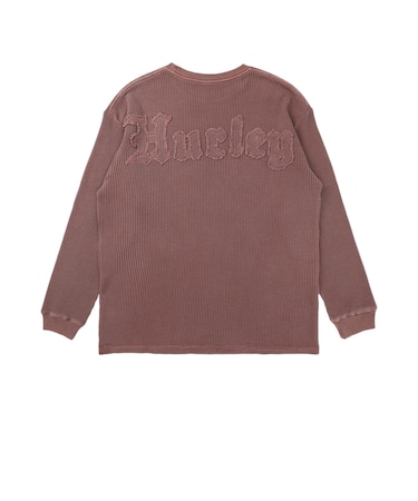 ハーレー（HURLEY）サーマル ピグメント オーバーサイズ ロングスリーブTシャツ MCLS262025-WNE