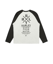 ハーレー(HURLEY)ラグラン オーバーサイズ ロングスリーブTシャツ MCLS262032-OMHT