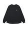 ハーレー（HURLEY）サーマル アイコン オーバーサイズ ロングスリーブTシャツ MCLS262017-BLK
