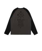 ハーレー（HURLEY）ラグラン オーバーサイズ ロングスリーブTシャツ MCLS262032-CGY