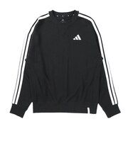 アディダス（adidas）エッセンシャルズ プラス ルーズフィット スリーストライプス フレンチテリー スウェットシャツ TS673-KF3714