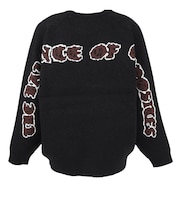 ルーカ（RVCA）BALANACE ジャガードニット セーター BG042650 BLK