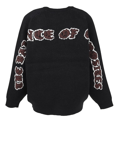 ルーカ（RVCA）BALANACE ジャガードニット セーター BG042650 BLK