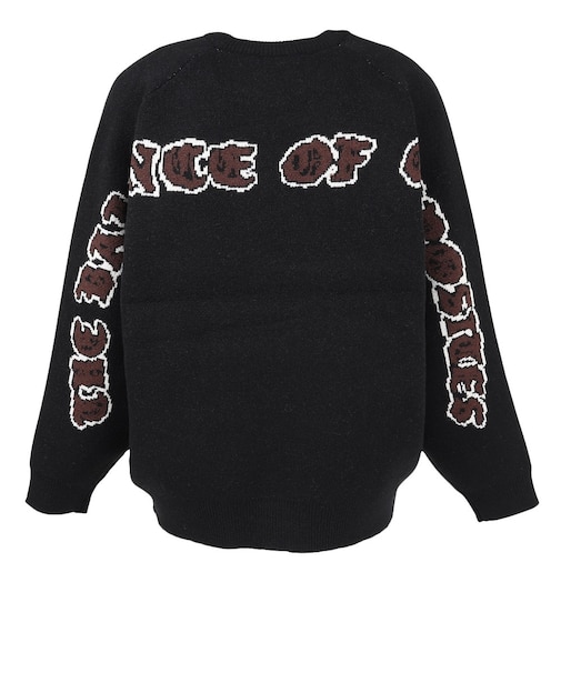 ルーカ（RVCA）BALANACE ジャガードニット セーター BG042650 BLK