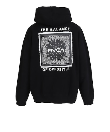 ルーカ（RVCA）BANDANA BALANCE CRAST HD パーカー BG042003 BLK