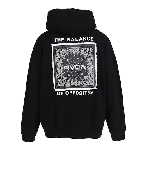 ルーカ（RVCA）BANDANA BALANCE CRAST HD パーカー BG042003 BLK