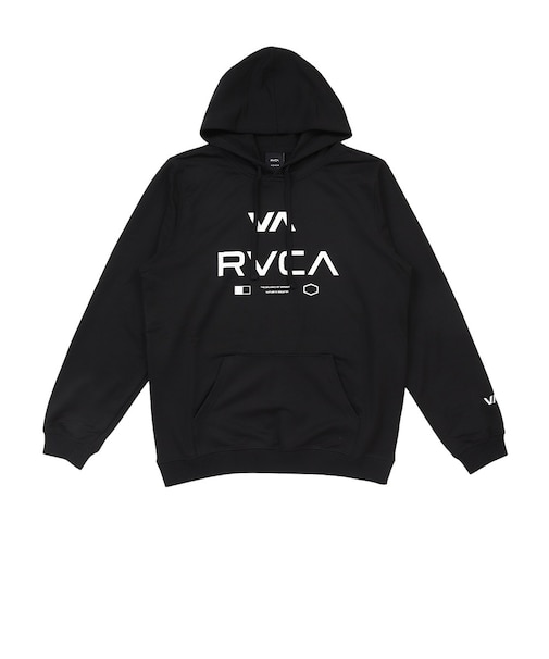 ルーカ（RVCA）SPORT FLEX HD ストレッチ パーカー BG042004 BLK