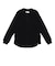 エルケクス（ELKEX）ワッフル ヘンリー 長袖Tシャツ EKM6FA0056 BLK