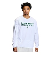 アンダーアーマー(UNDER ARMOUR)ヘビーウエイト オーバーサイズド ロングスリーブ Tシャツ 6016842 100