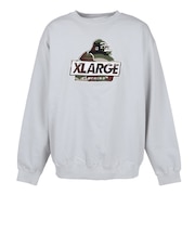 エクストララージ（XLARGE）SLANTED OG クルーネックスウェット 101263012001-GREY