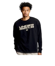 アンダーアーマー(UNDER ARMOUR)ヘビーウエイト オーバーサイズド ロングスリーブ Tシャツ 6016842 008