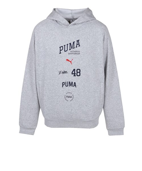 プーマ（PUMA）ESS エレベーテッド ミックス ロゴ フーディ 638544 04