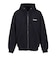 エクストララージ（XLARGE）OLD OG ジップ フーデッド スウェットシャツ 101263012004-BLACK