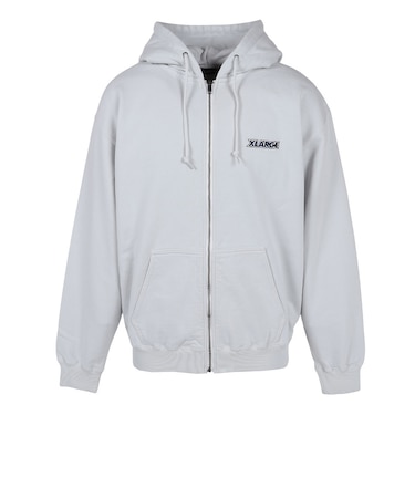 エクストララージ（XLARGE）OLD OG ジップ フーデッド スウェットシャツ 101263012004-GREY