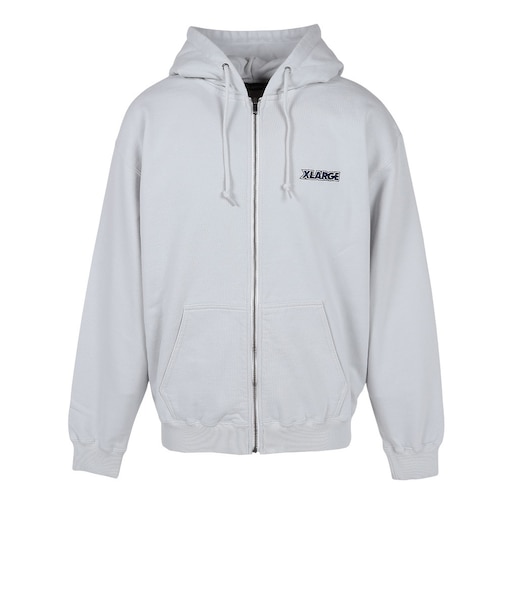 エクストララージ（XLARGE）OLD OG ジップ フーデッド スウェットシャツ 101263012004-GREY