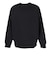 エルケクス（ELKEX）ヘビーウェイト裏起毛クルーネックスウェット EKM6FA0044 BLK