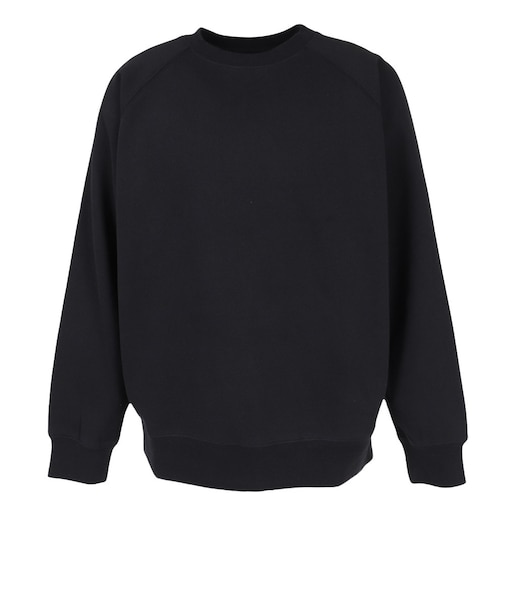 エルケクス（ELKEX）ヘビーウェイト裏起毛クルーネックスウェット EKM6FA0044 BLK